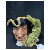 SMALL TOBY CHARACTER JUG - "CAPT HOOK" (1964)