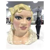 LARGE TOBY CHARACTER JUG - "MAE WEST" (1982)