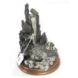 "COOL WATERS" - J. J. BARNUM - PEWTER SCULPTURE -