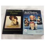 2 HARDBACK BOOKS ABOUT TOBY JUGS & ROYAL DOULTON