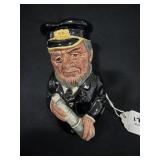 SMALL TOBY CHARACTER JUG - "CAPT. SALT" (1984)