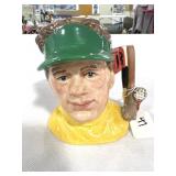 SMALL TOBY CHARACTER JUG - "THE GOLFER" (1990)
