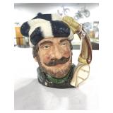 LARGE TOBY CHARACTER JUG - "THE TRAPPER" (1966)