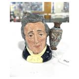 SMALL TOBY CHARACTER JUG-"SIR HENRY DOULTON"(1983)