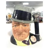LARGE TOBY CHARACTER JUG - "W.C. FIELDS" (1982)