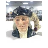 LARGE TOBY CHARACTER JUG - "CHRISTOPHER COLUMBUS"