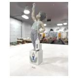 LLADRO "OLYMPIC TORCH" PORCELAIN FIGURINE - 10"