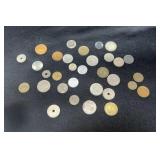 COLLECTION OF FOREIGN COINS