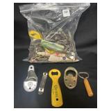 LARGE ASSORTMENT OF ADVERTISING BOTTLE OPENERS.