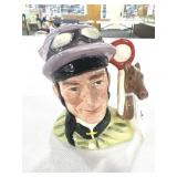 SMALL TOBY CHARACTER JUG - "THE JOCKEY" (1990)