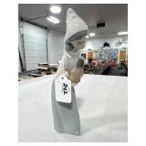 LLADRO "GIRL WITH ROOSTER" PORCELAIN FIGURINE -