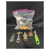 LARGE ASSORTMENT OF ADVERTISING BOTTLE OPENERS