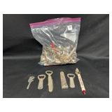 LARGE ASSORTMENT OF ADVERTISING BOTTLE OPENERS