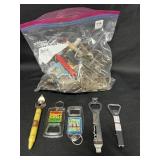 LARGE ASSORTMENT OF ADVERTISING BOTTLE OPENERS