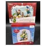 2PC- DISNEY- SINGING CAROLS- DONALDS SNOWSHOES