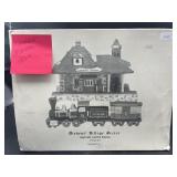DICKENS VILLAGE SERIES- TRAIN AND LIGHTED STATION