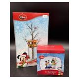 2PC- DISNEY- CHRISTMAS TREE HOUSE AND TREE HOUSE