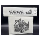 2PC - NORTH POLE SERIES - DEPT 56