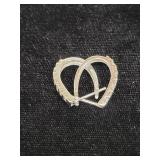 PAIR 14K WHITE GOLD EARRINGS - 3.6 GR TW