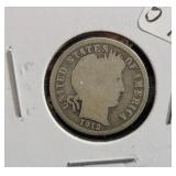 1912 BARBER DIME