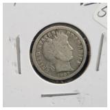 1907 BARBER DIME