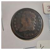 1828 HALF CENT (12 STARS)