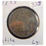 1843 (PETITE HEAD) LARGE CENT