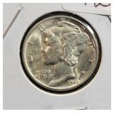 1944 MERCURY DIME