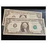 (2) SERIES 1977-A $1 NOTES