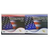 2014-P & D UNC MINT COIN SET