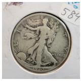 1920 D WALKING LIBERTY 50 CENT