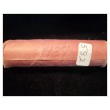 1 ROLL ALL ARE 1937 WHEAT PENNIES