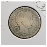 1907 BARBER QUARTER