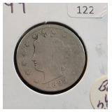 1899 LIBERTY V NICKEL