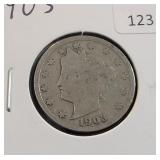 1903 LIBERTY V NICKEL