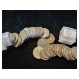 (1) ROLL OF 1943 STEEL PENNIES