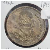 1962 MEXICO SILVER PESO