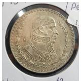 1957 MEXICO SILVER PESO