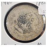 1960 MEXICO SILVER PESO