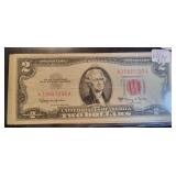 LOT OF (5) RED SEAL $2