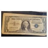 LOT OF (10) 1957 SILVER CERTIFICATES