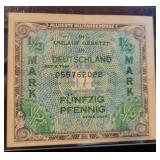 ALLY MILITARY CURRENCY 1/2 MARK