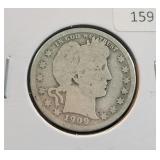 1909-D BARBER QUARTER