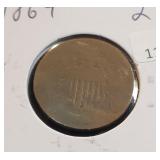 1864 TWO CENT