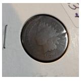 1876 INDIAN CENT