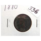 1880 INDIAN CENT