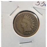 1863 INDIAN CENT