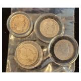 (4) BARBER QUARTERS: 1893, 1902, 2-1912