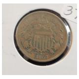 1868 TWO CENT