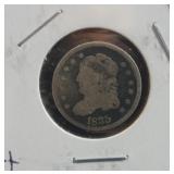 1835 SEATED BUST HALF DIME